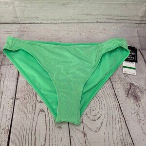 NWT‎ California Waves High Shine Mint Bottoms L